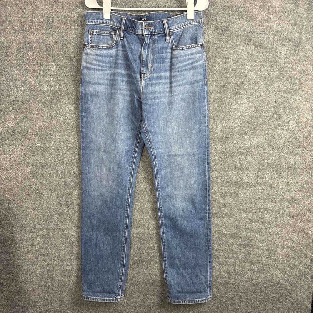 J.CREW Flex Slim Straight Jeans Mens Size 33 Blue